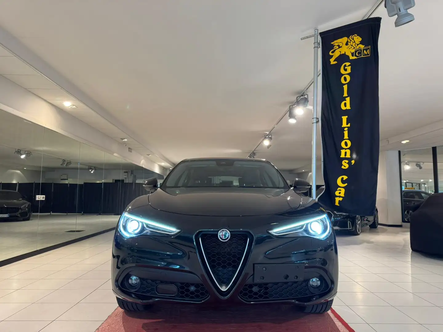 Alfa Romeo Stelvio 2.2 t Veloce Ti Q4 210cv auto CRUISE ADATTIVO Schwarz - 2