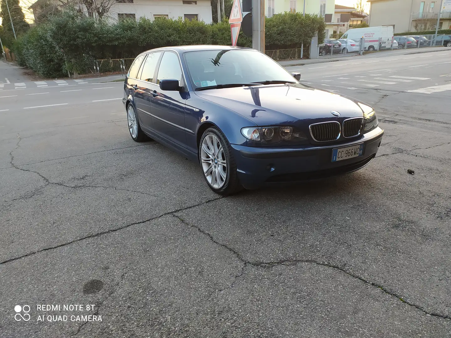 BMW 330 Serie 3 E46 Touring 330d Touring Futura 204cv Bleu - 1
