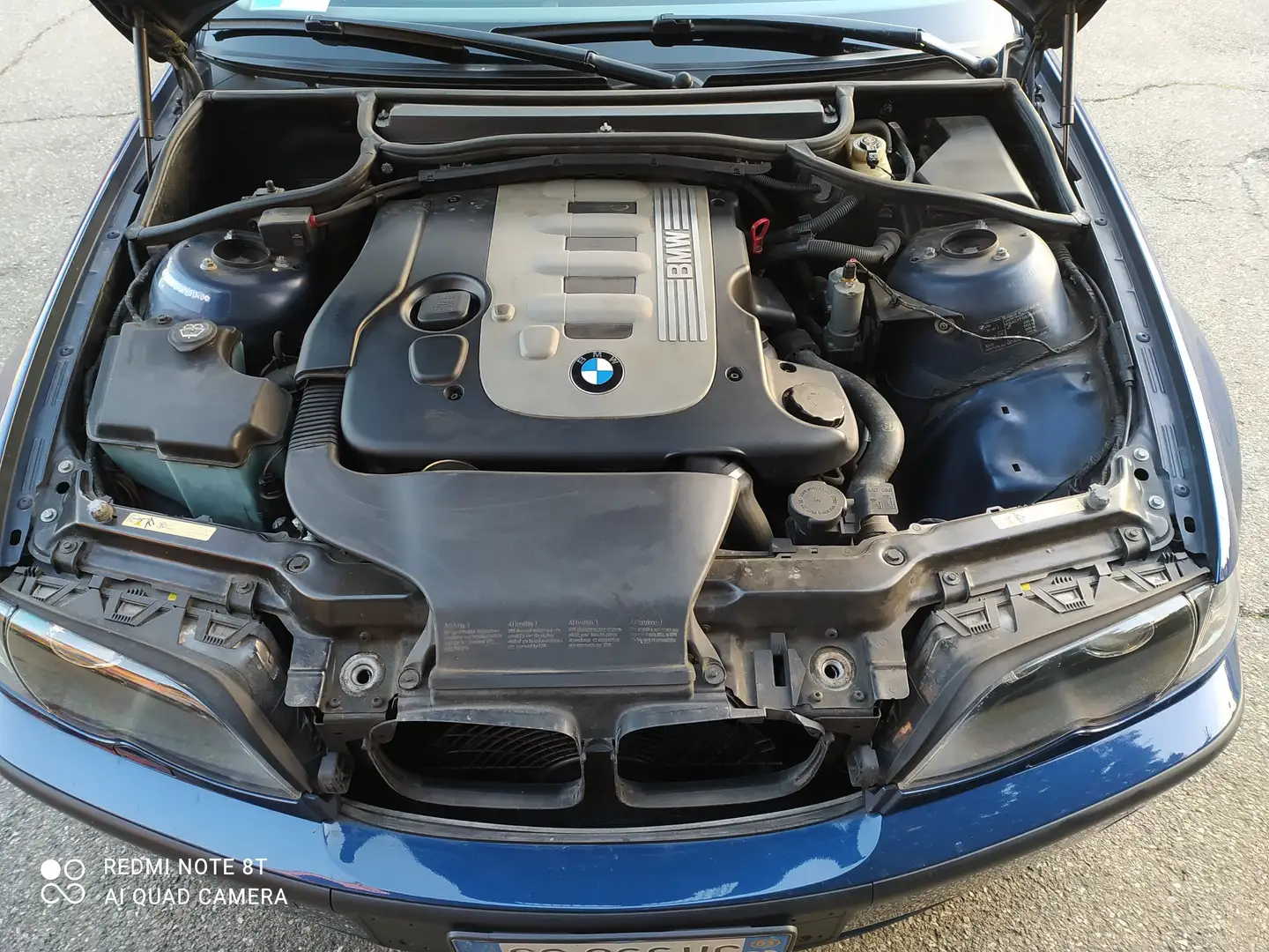 BMW 330 Serie 3 E46 Touring 330d Touring Futura 204cv Bleu - 2
