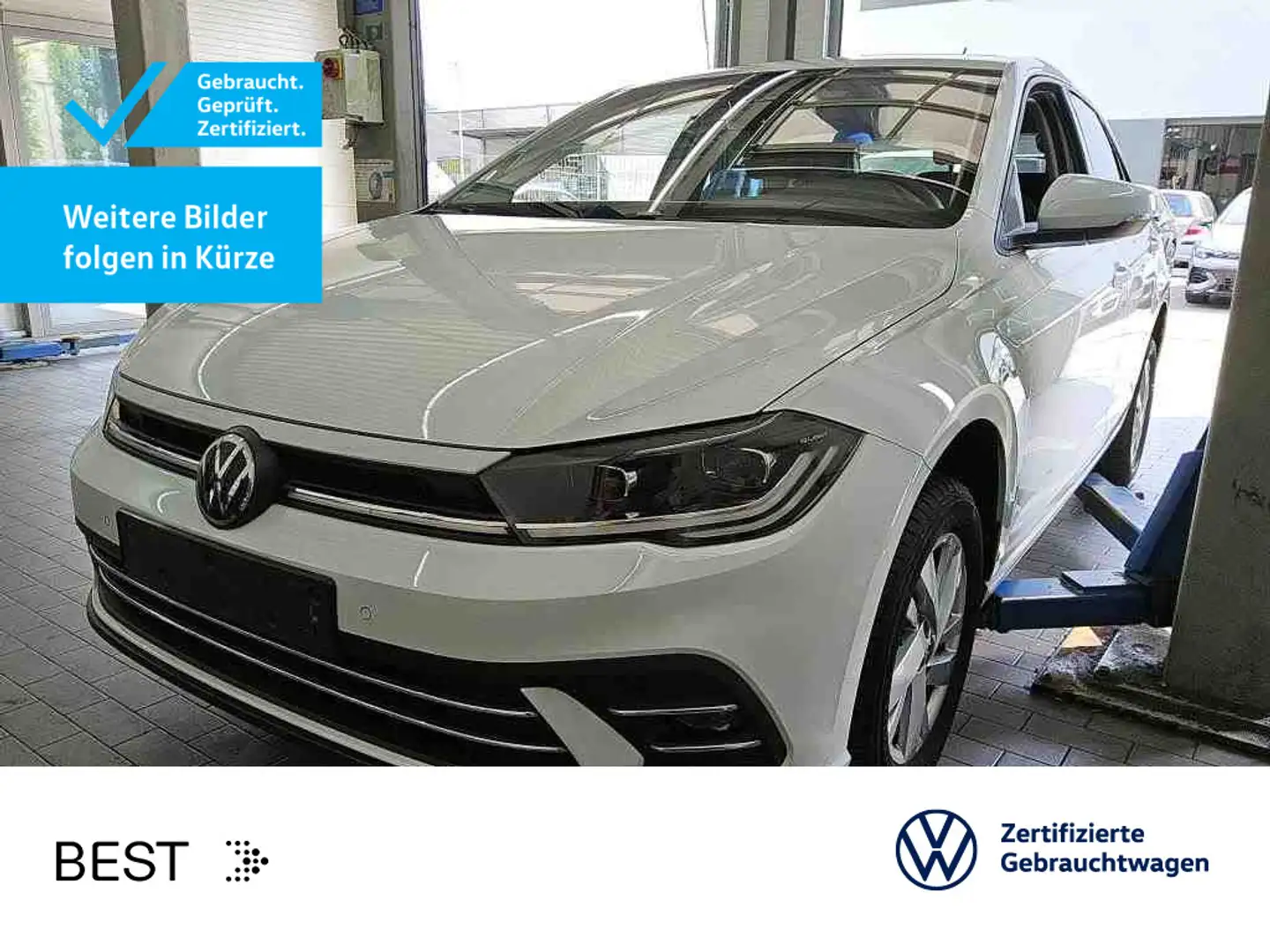 Volkswagen Polo 1.0 TSI DSG STYLE*IQ.LIGHT*KAMERA*PDC*SHZ*N Weiß - 1