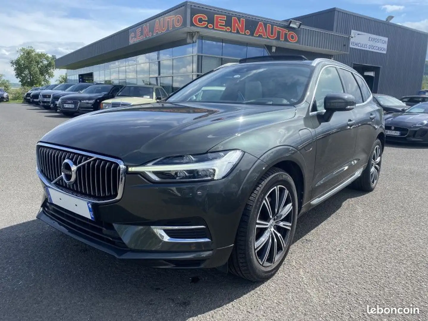 Volvo XC60 T8 TWIN ENGINE 320 + 87CH INSCRIPTION LUXE GEARTRO Gris - 1