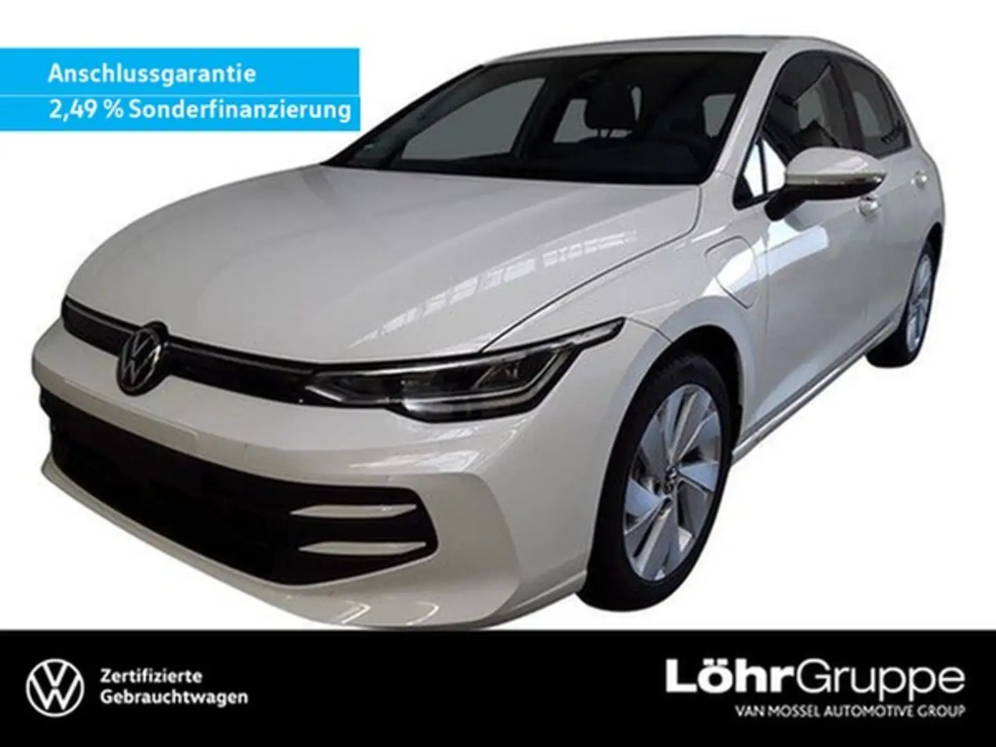 Volkswagen Golf VIII 1.5 TSI DSG eHybrid Life AHK, VWG Weiß - 1