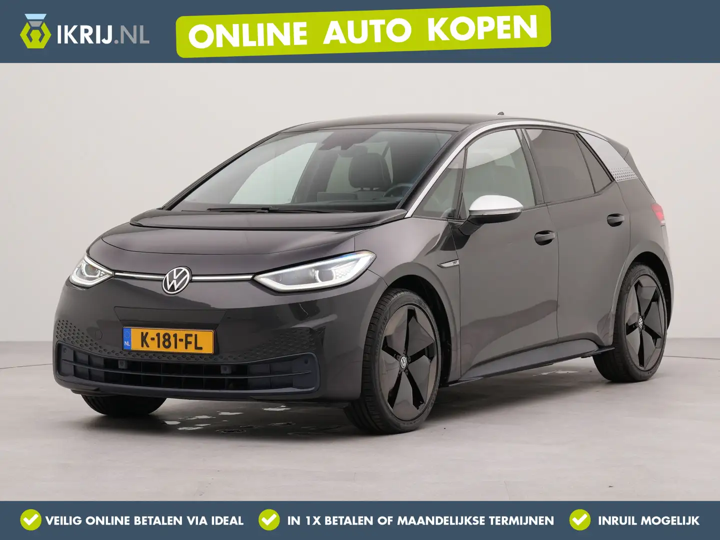 Volkswagen ID.3 First Max 58 kWh | Apple carplay | Navigatie | Pan Grijs - 1