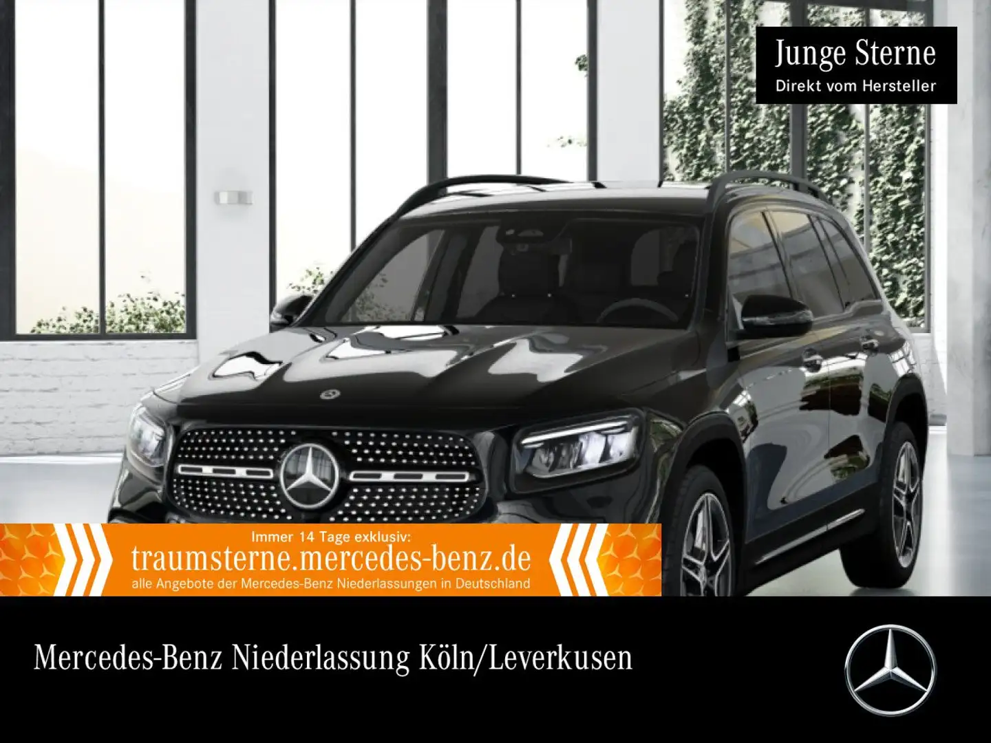 Mercedes-Benz GLB 180 AMG+NIGHT+LED+KAMERA+19"+TOTW+KEYLESS+7G Schwarz - 1