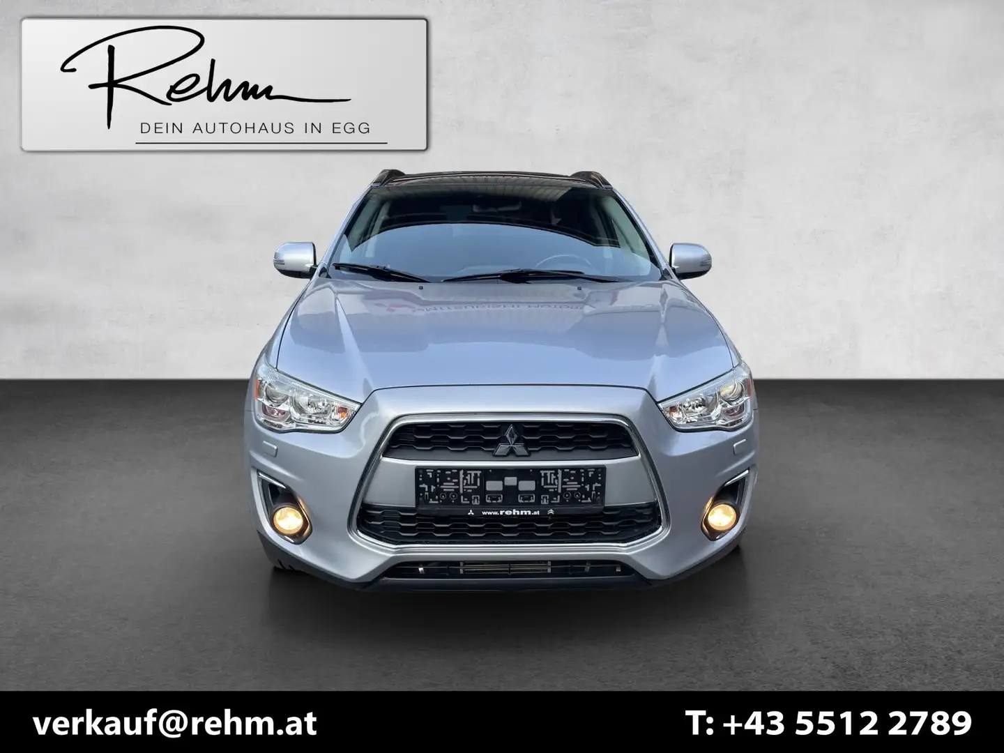 Mitsubishi ASX ASX 2,2 DI-D Intense+ Aut. 4WD Xenon AHK Silber - 2