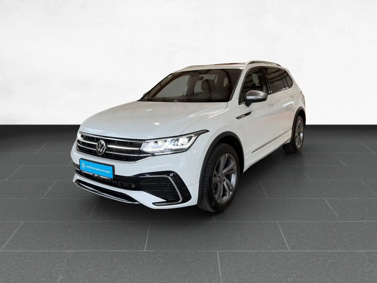 Volkswagen Tiguan Allspace R Line 4M 2.0 TDI DSG /AHK/Navi Weiß - 2