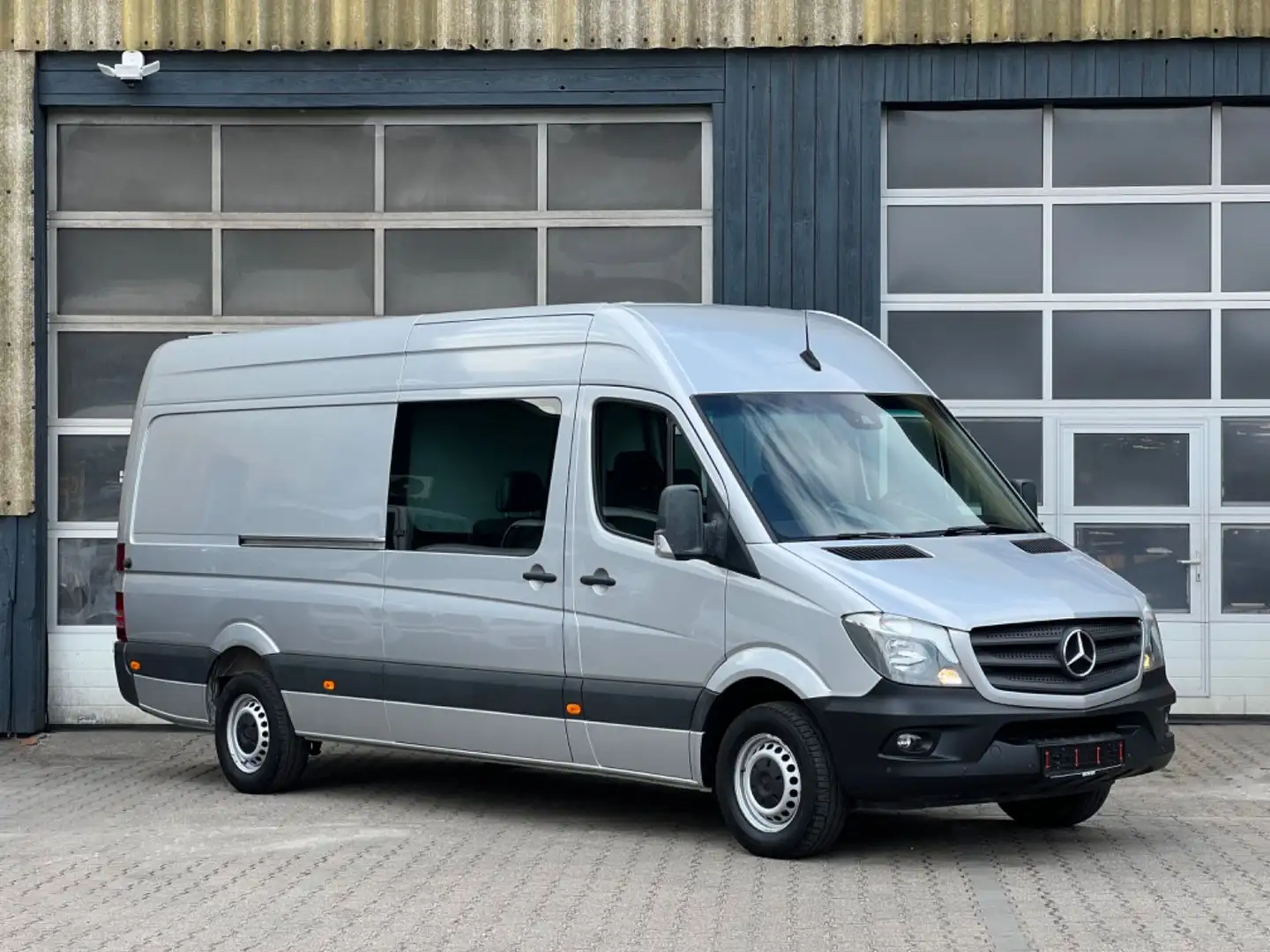 Mercedes-Benz Sprinter 316 CDI/Maxi/Mixto-5 Si/Standheiz/AHK Plateado - 2