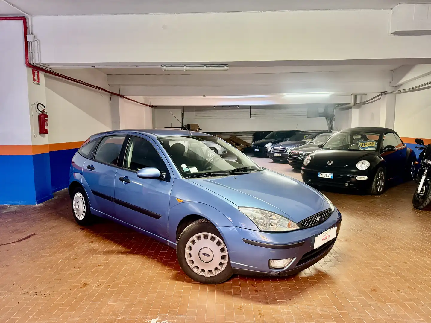 Ford Focus 5p 1.6i 16v Ghia UNICO PROPRIETARIO PERFETTA Blu/Azzurro - 1