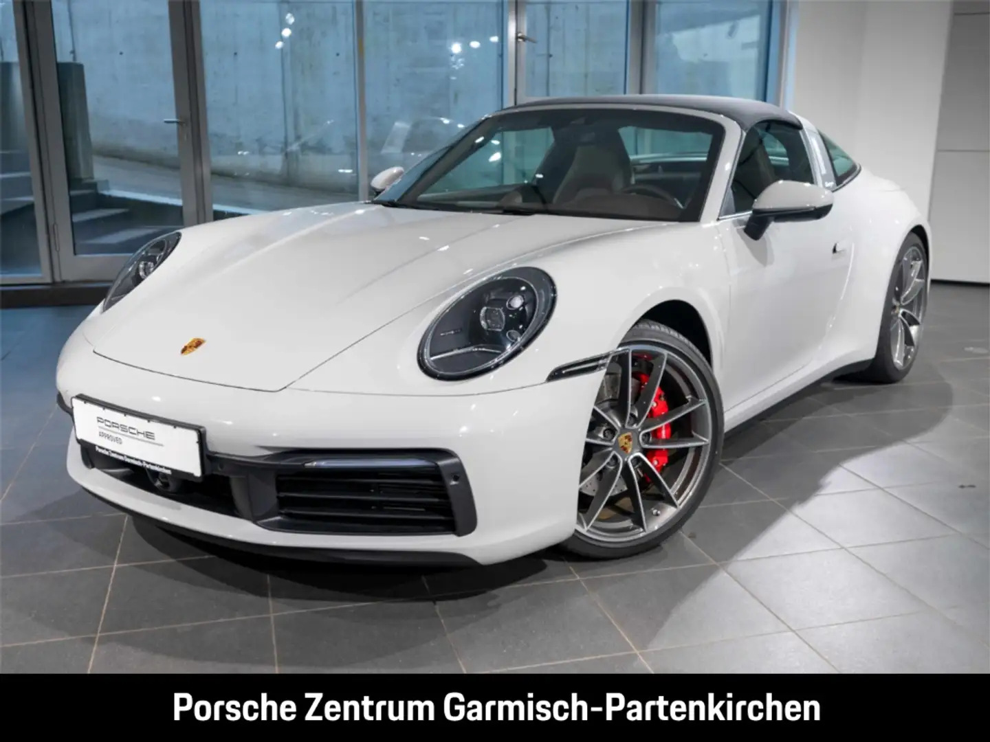 Porsche 992 911 Targa 4S 360 Grad Kamera Lenkradheizung Weiß - 1