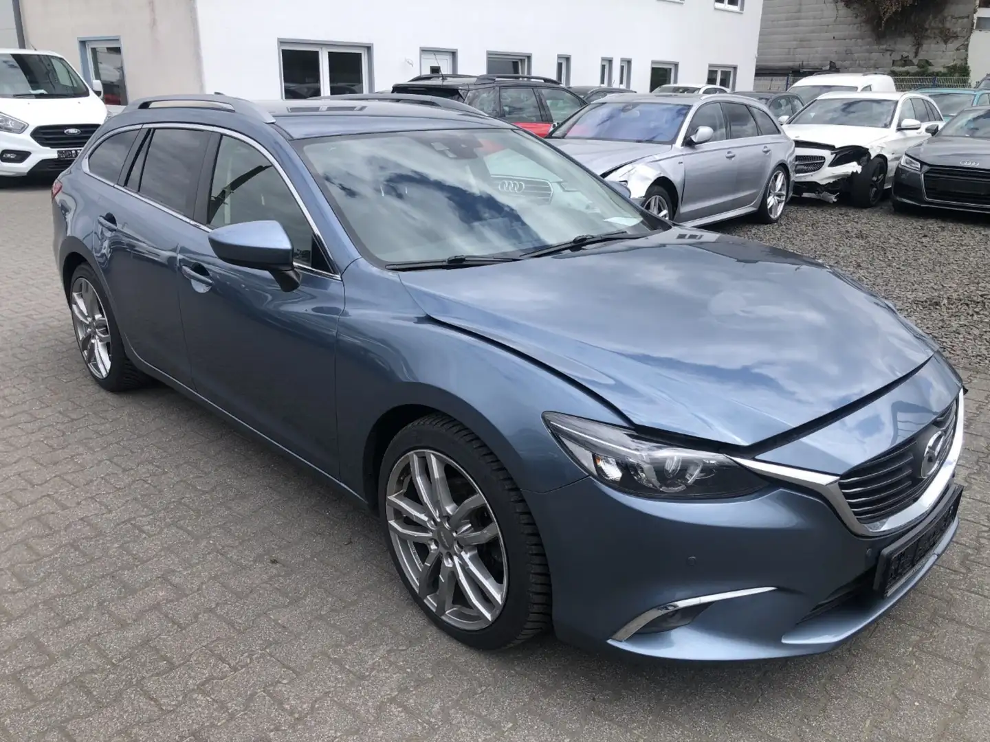 Mazda 6 Exclusive-Line 2.2 Diesel, EURO6, Automatik Blau - 2
