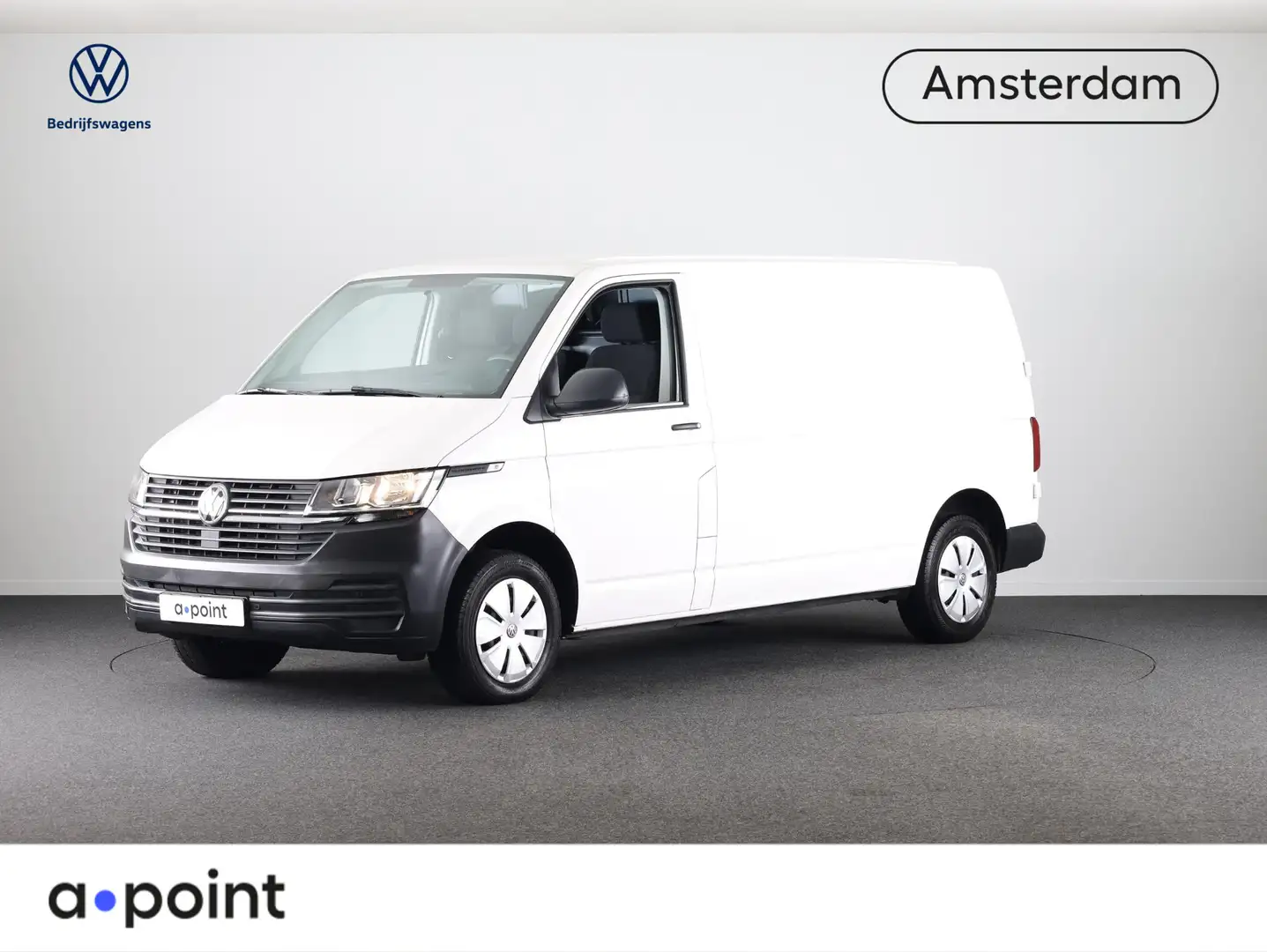 Volkswagen T6.1 Transporter 2.0 TDI L2H1 28 150 pk | Airo | Trekhaak | Parkeer Wit - 1