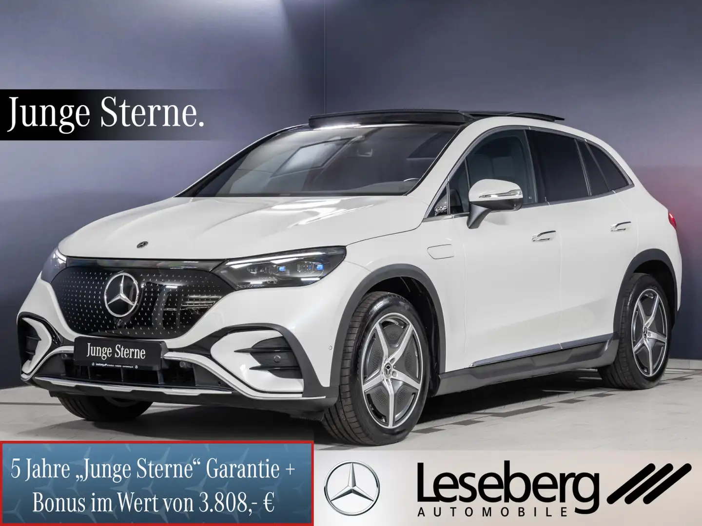 Mercedes-Benz EQE SUV EQE 350 4M SUV AMG DIG.LIGHT/Pano/Distr/AHK/360° Weiß - 1