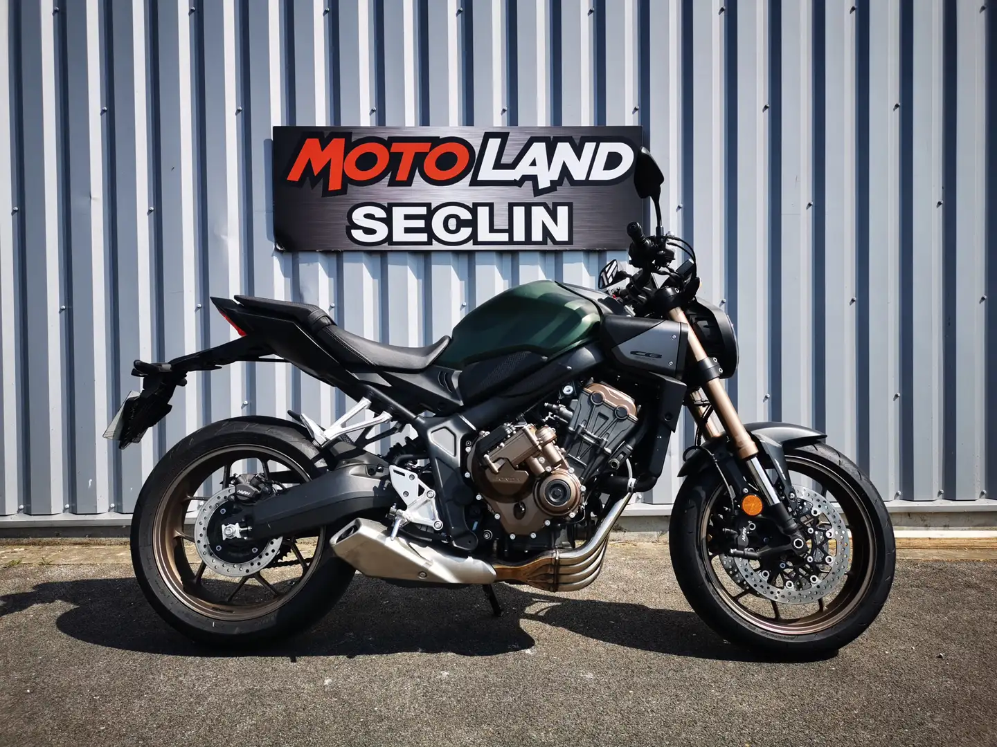 Honda CB 650 Zelená - 1