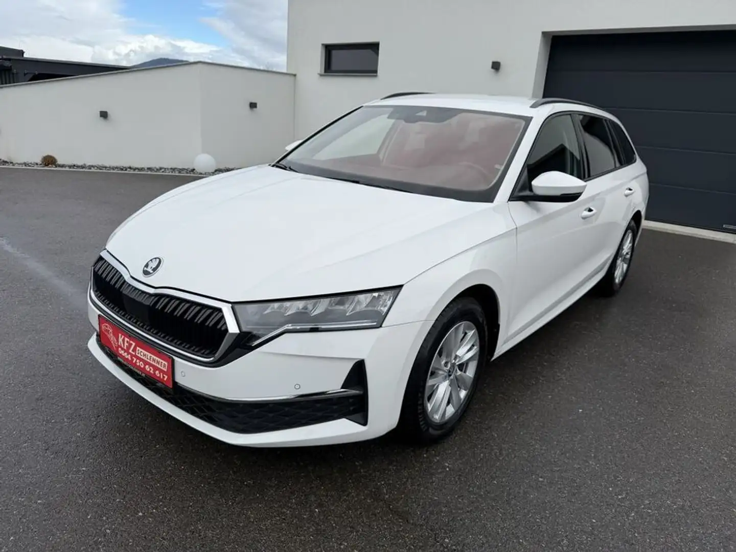 Skoda Octavia Combi 2.0 TDI/AHK/ACC/Kamera/Virtual Weiß - 1