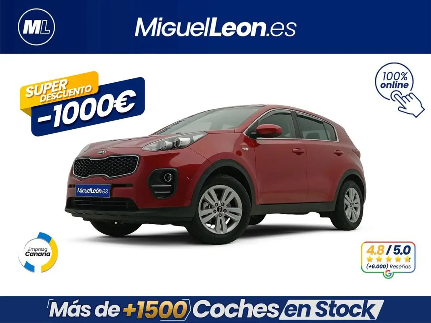 Kia Sportage 1.6 GDi Concept 4x2 Rouge - 1