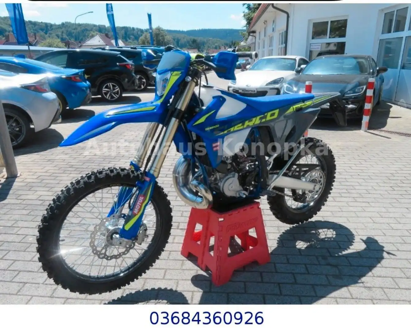 Sherco 250 SEF actory 2025 mit Zulassung 4,99% Niebieski - 1