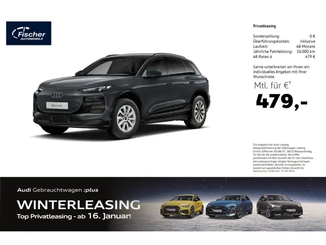 Audi Q6 e-tron SUV 360/LED+/SH/Tech-Paket