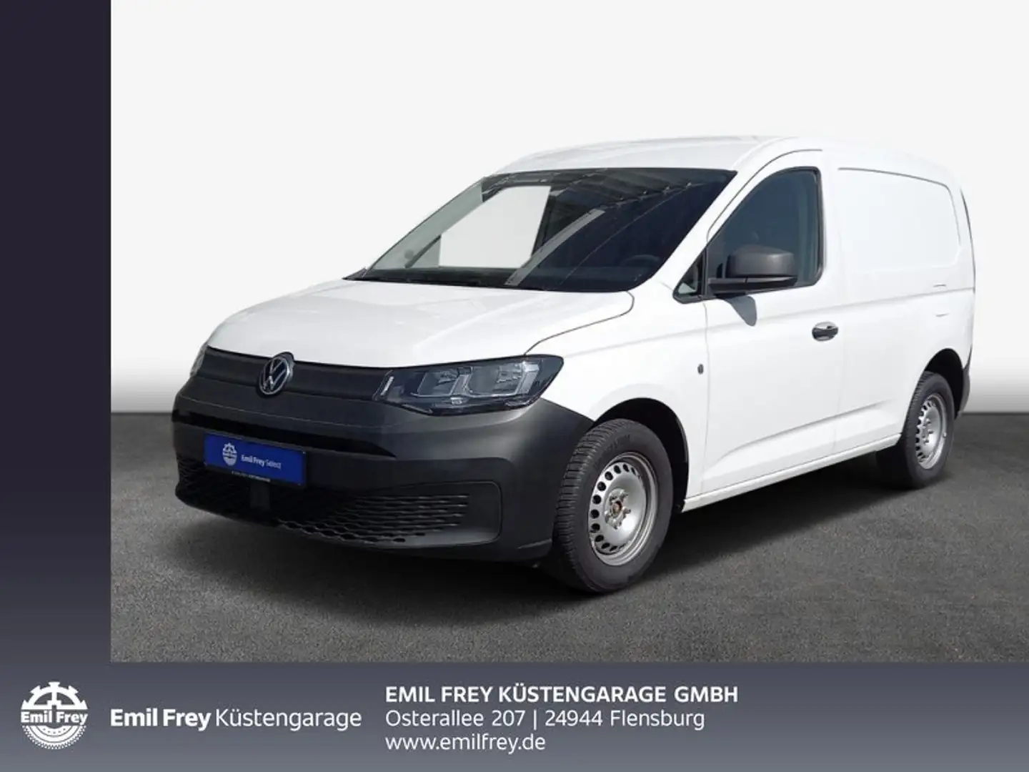 Volkswagen Caddy Cargo 2.0 TDI -EcoProfi- 6-Gang Klima/ PDC Weiß - 1