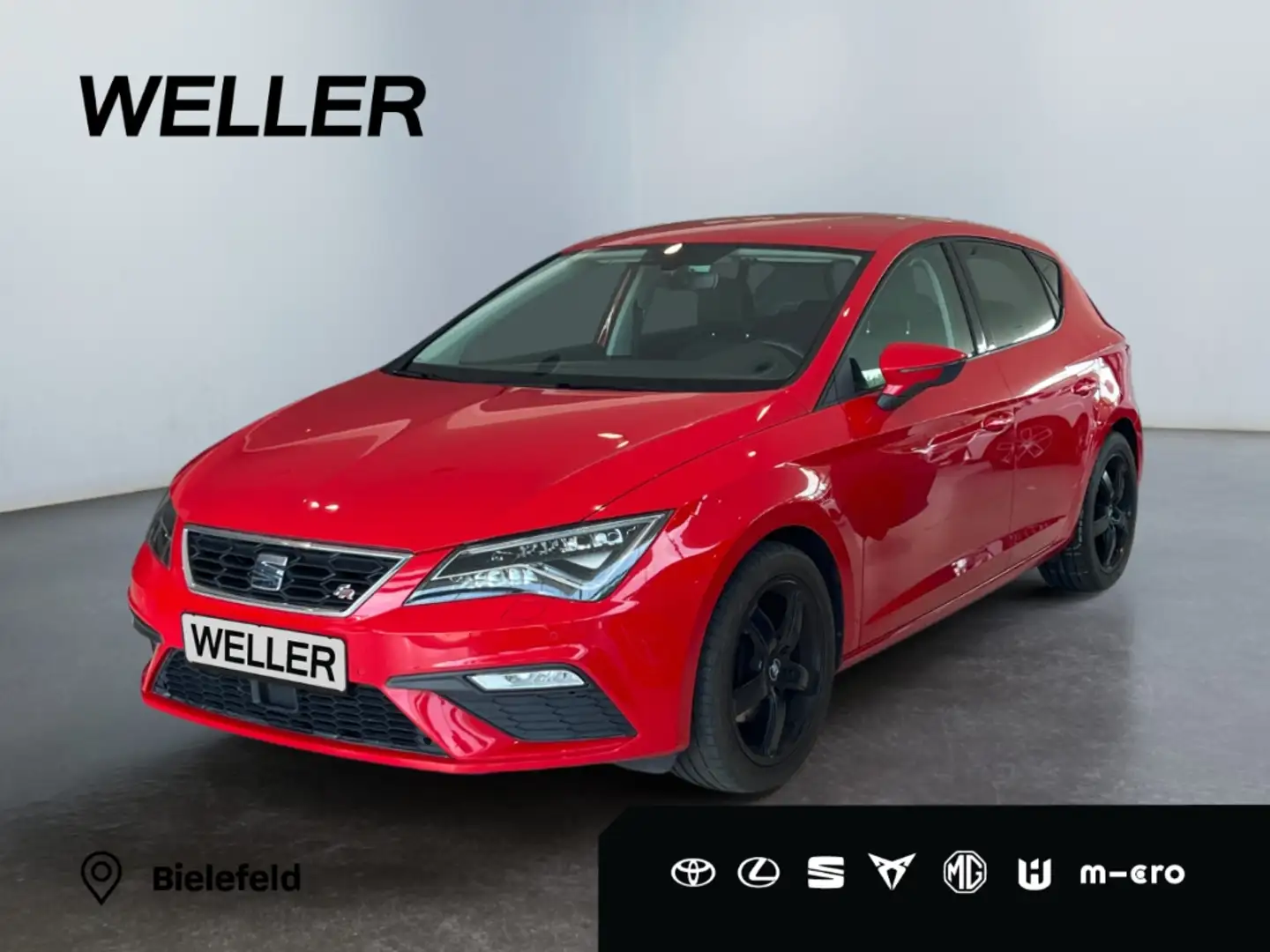 SEAT Leon 1.4 TSI FR *Voll-LED*Navi*PDC v+h*CarPlay*WKR Rot - 1