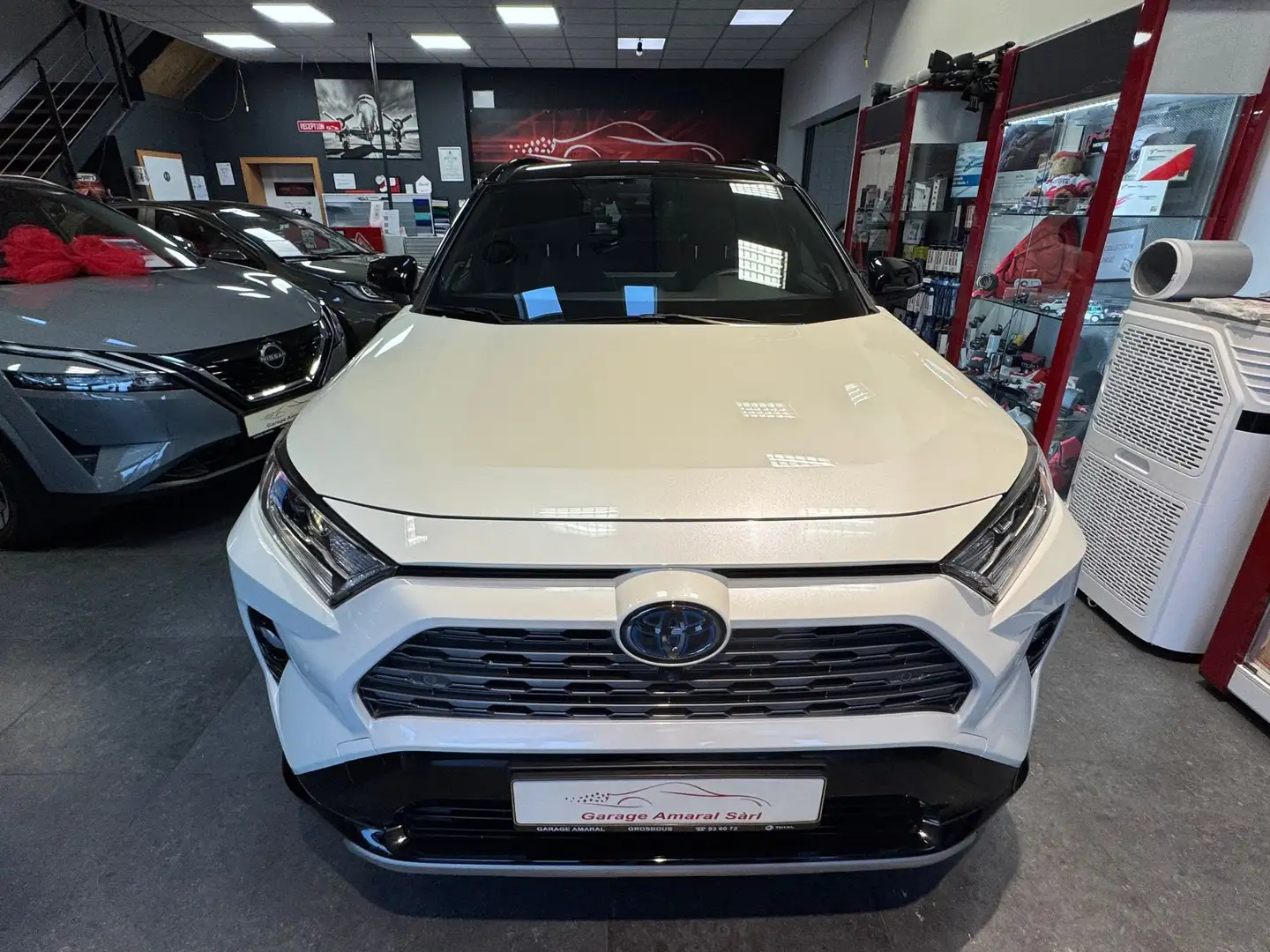 Toyota RAV 4 HYBRID Blanc - 2
