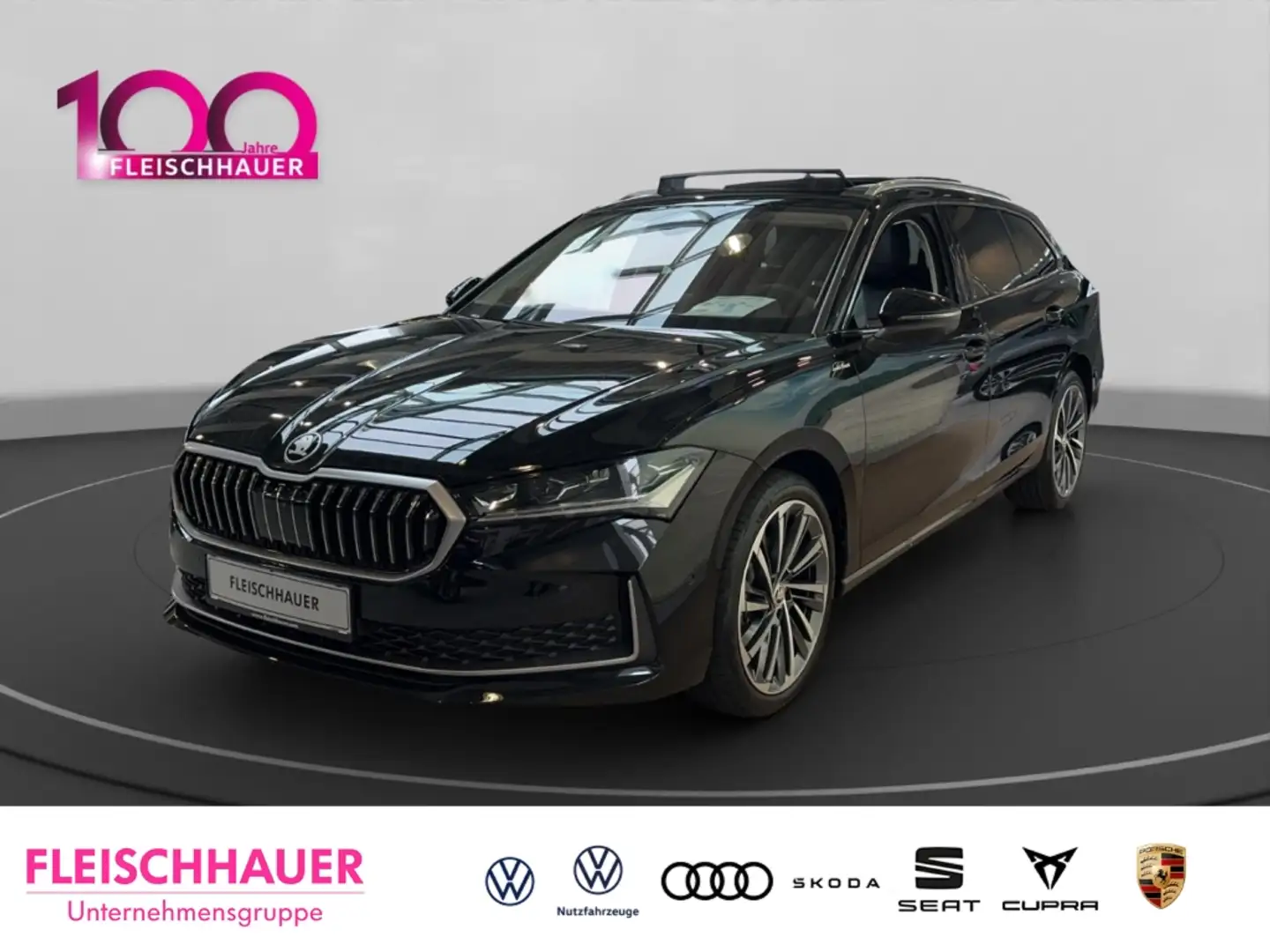 Skoda Superb Combi L&K 1,5 TSI DSG StandHZG AHK-el. klappb. El. Schwarz - 1