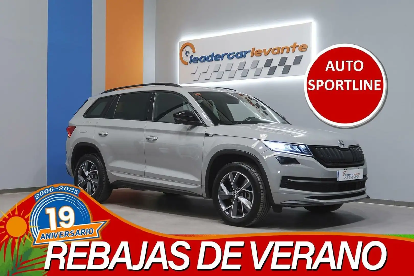 Skoda Kodiaq 2.0TDI Sportline 4x2 DSG 110kW Gris - 1