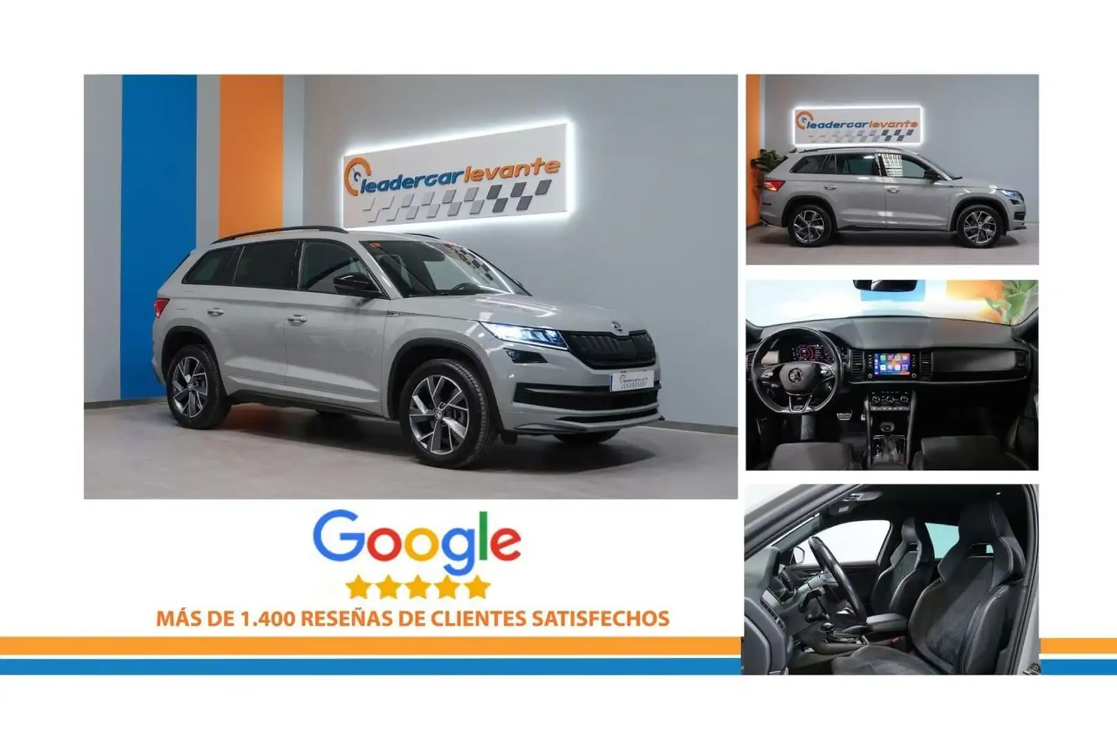 Skoda Kodiaq 2.0TDI Sportline 4x2 DSG 110kW Gris - 2