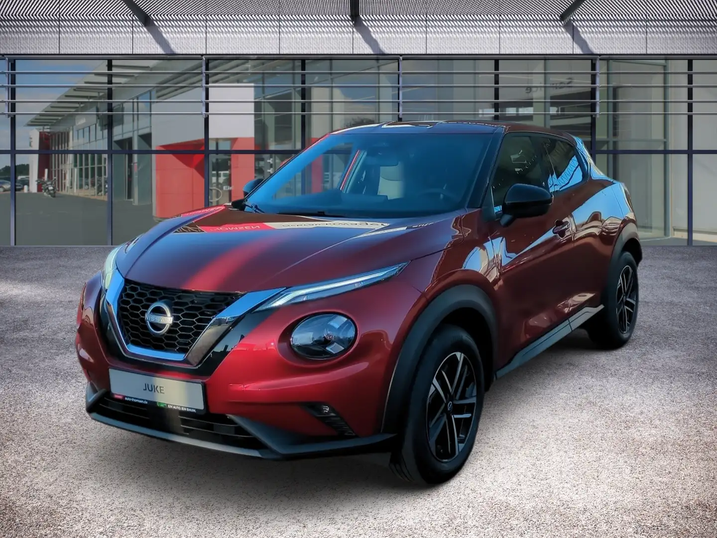 Nissan Juke 1.0 DIG-T N-Connecta DSG LED Winterp. PDC Rot - 2
