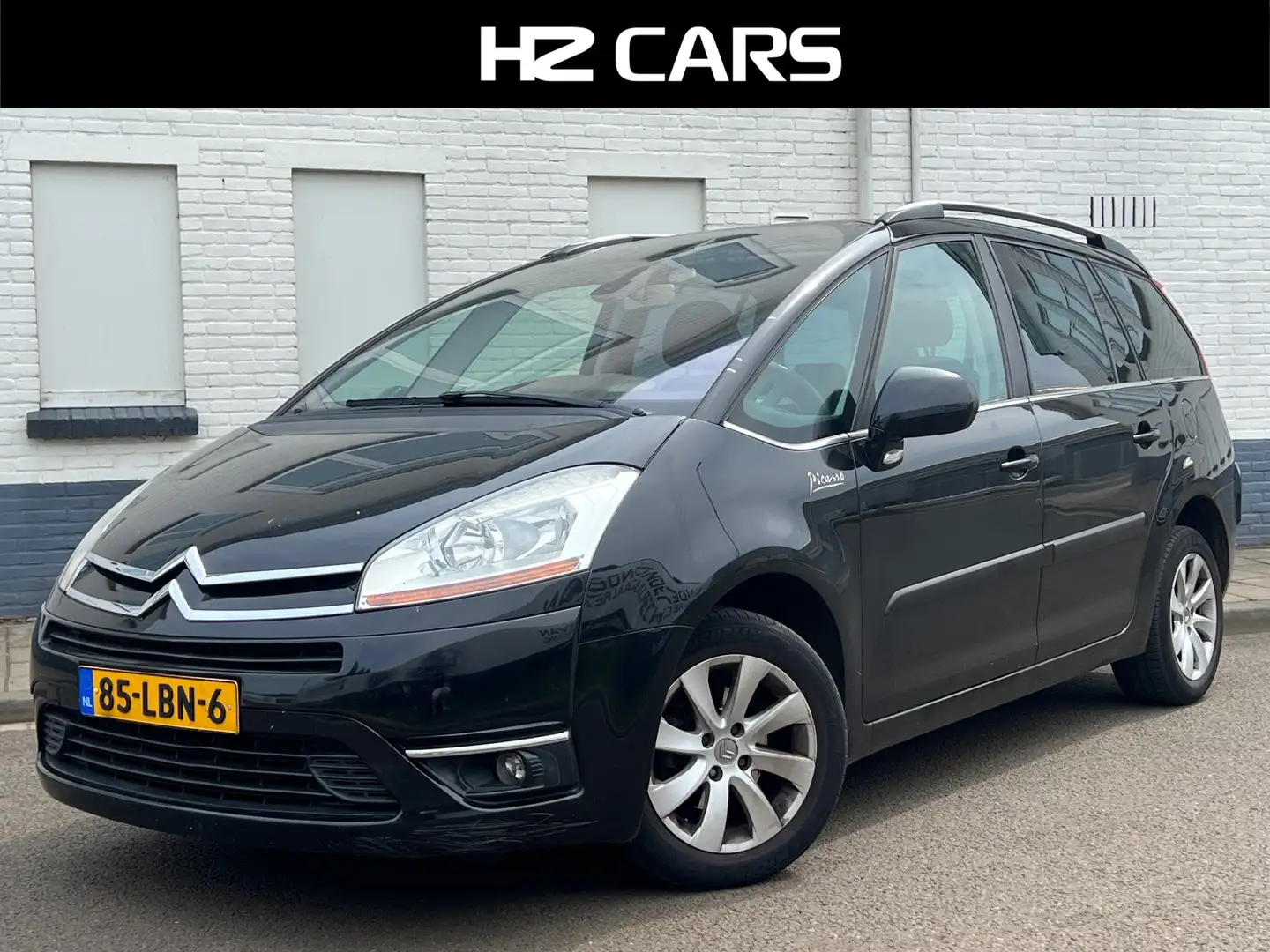 Citroen Grand C4 Picasso 1.6 VTi Dynamique 7p.|Clima|Cruise Zwart - 1