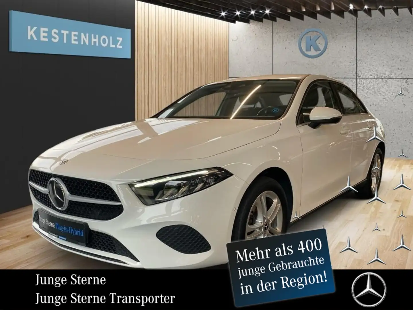 Mercedes-Benz A 250 e Limousine  *AHK*STHZ*LED*NAVI*MBUX* White - 1