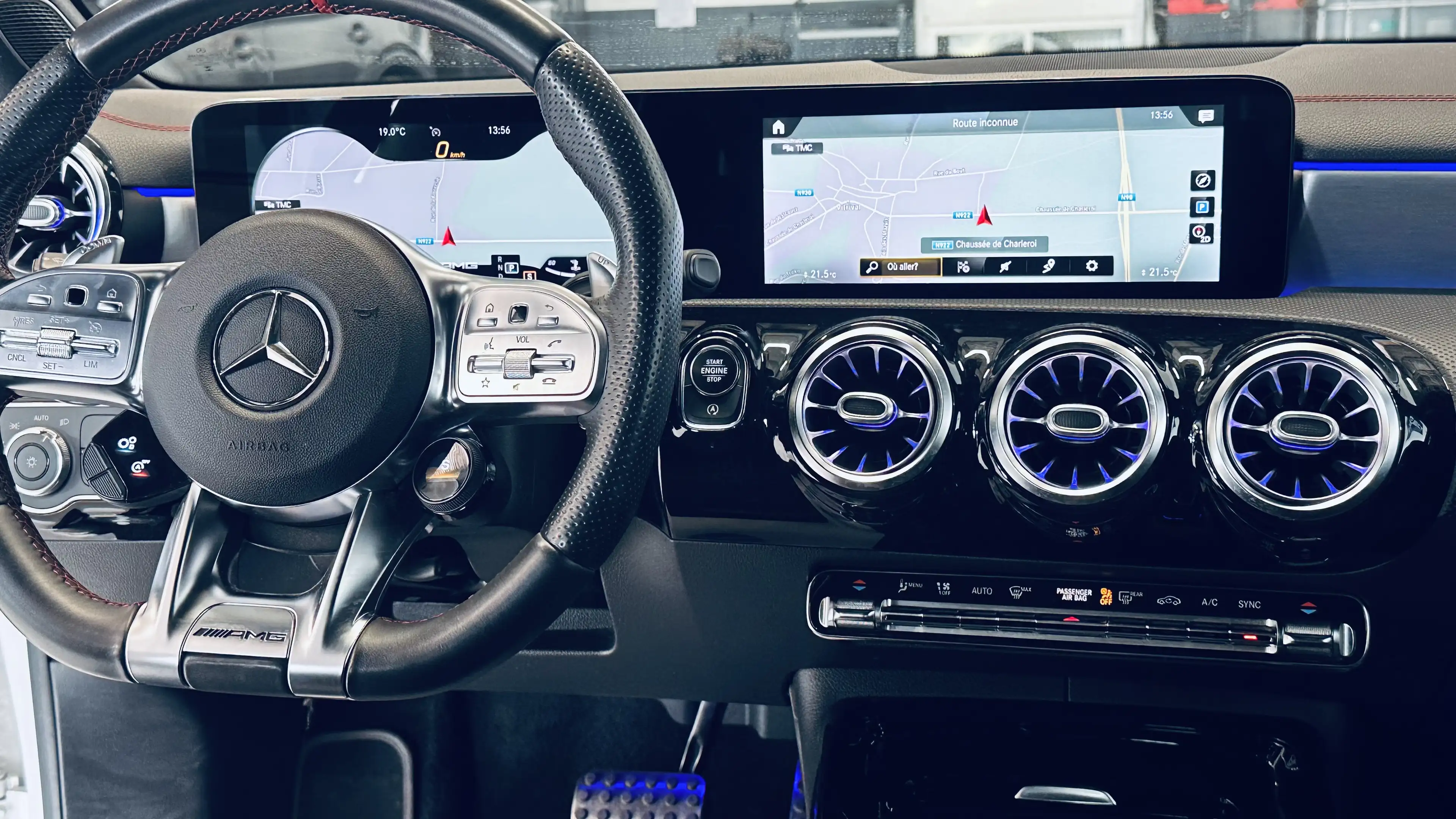 Mercedes-Benz CLA 35 AMG 4-Matic BOITE AUTO PALETTE CAMERA PDC NAVI BIZONE — photo 12