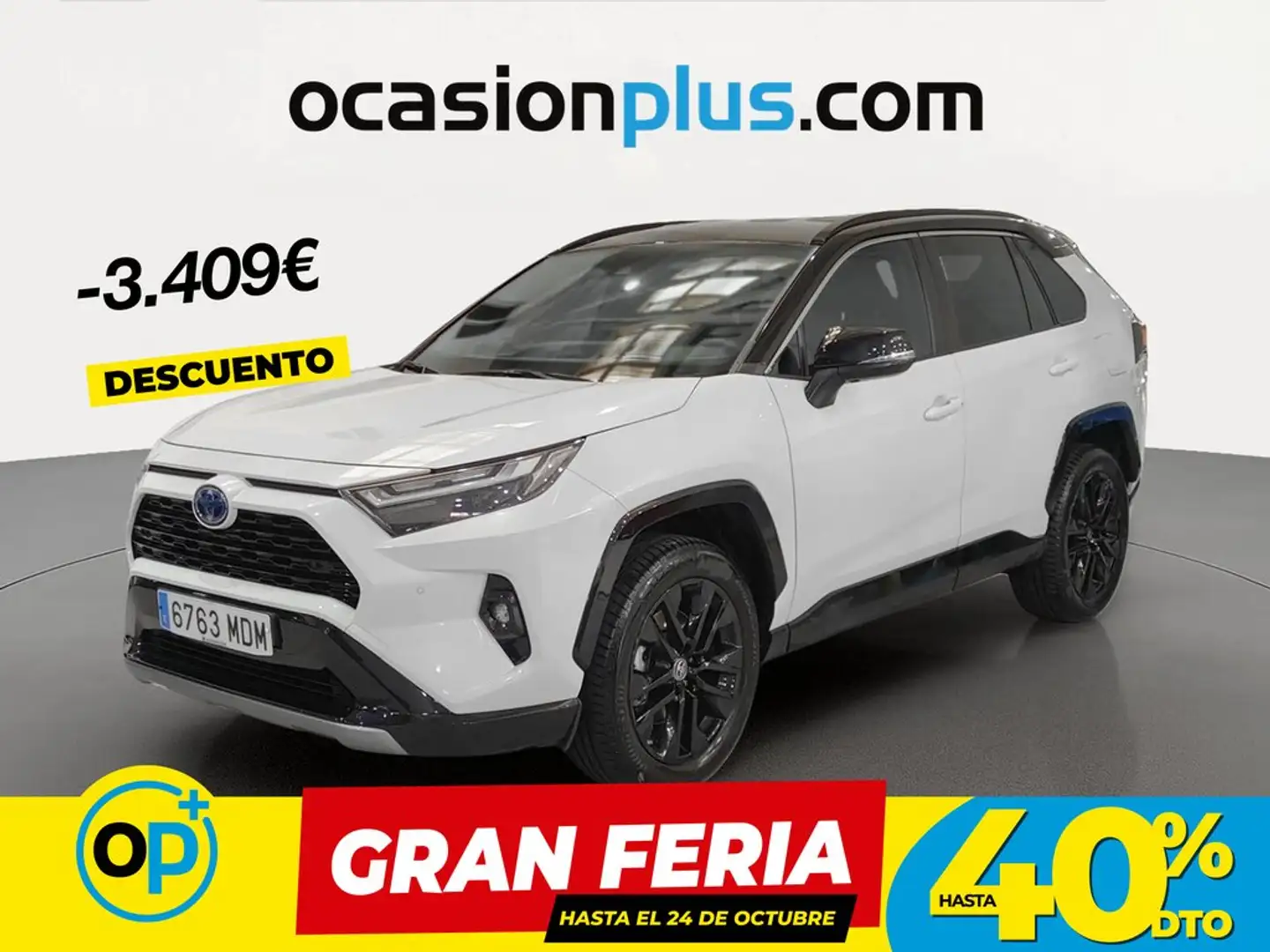 Toyota RAV4 2.5 hybrid 2WD Style Blanco - 1