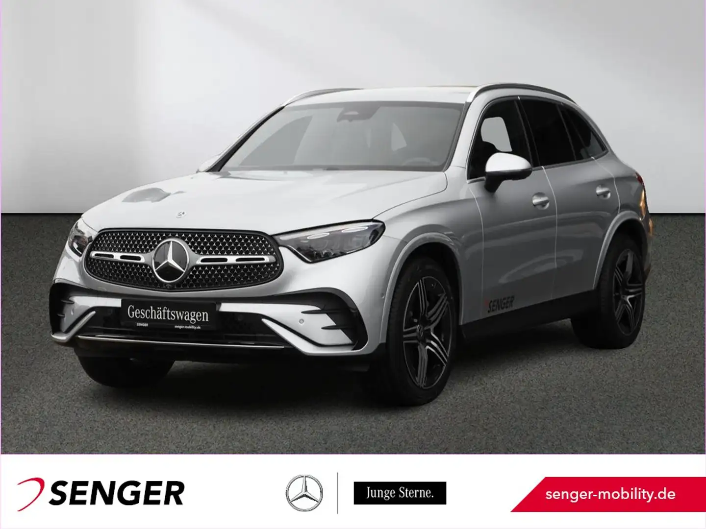Mercedes-Benz GLC 220 d 4M AMG DigitalLight 360°-Kamera AHK Silber - 1