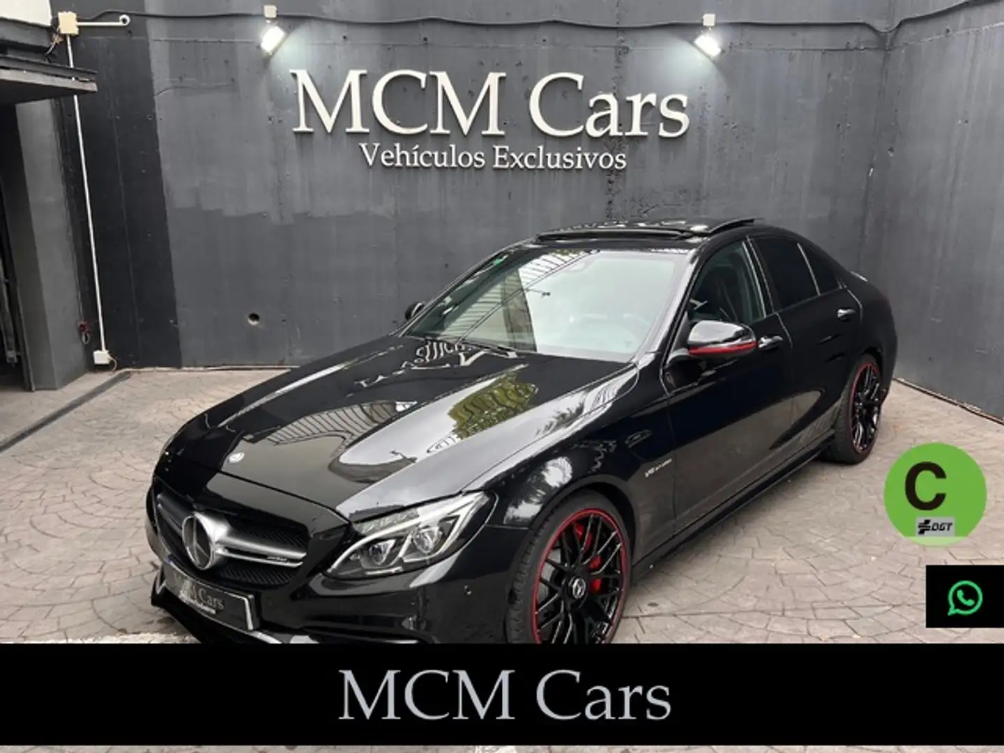 Mercedes-Benz C 63 AMG S 7G Plus Negro - 1
