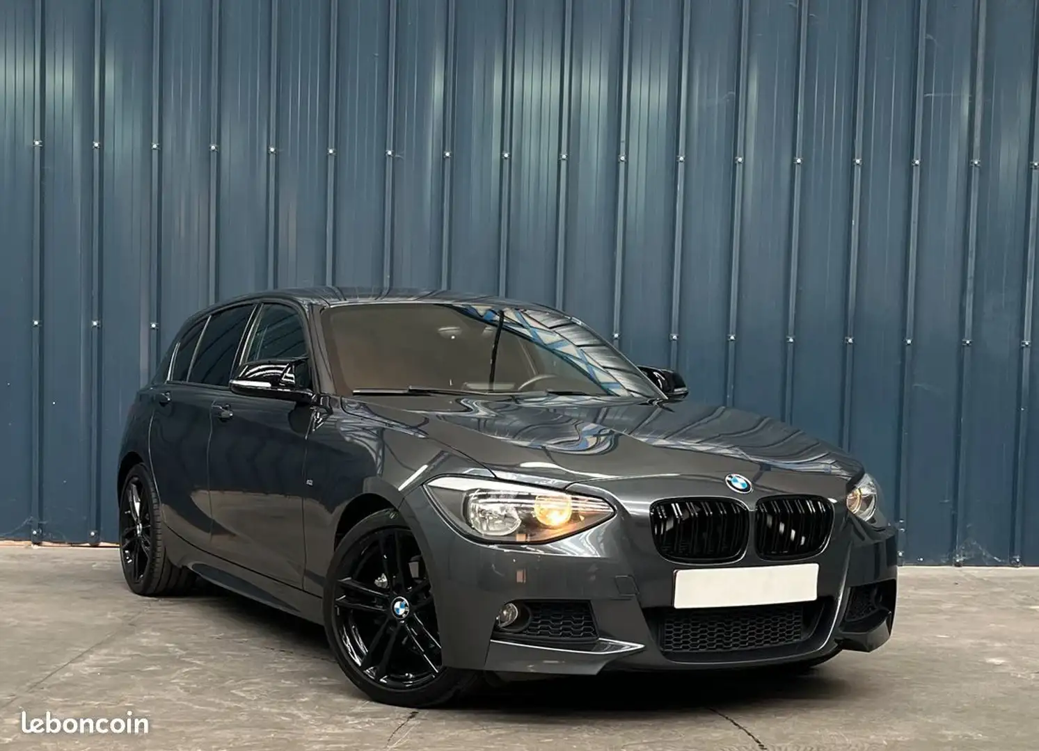 BMW 114 114i Pack m Garantie 12 mois Sièges alcantara Vola Gris - 1