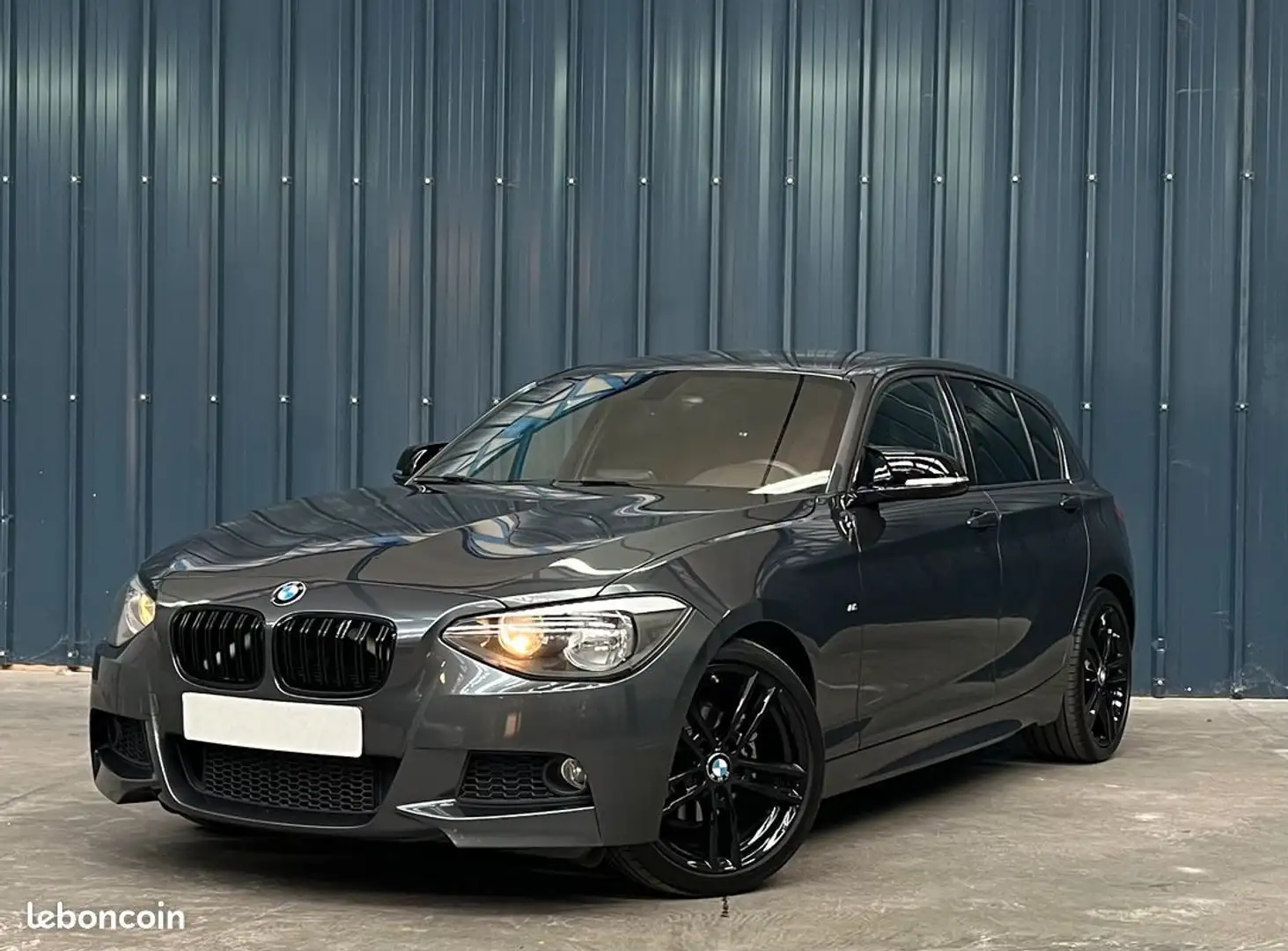 BMW 114 114i Pack m Garantie 12 mois Sièges alcantara Vola Gris - 2