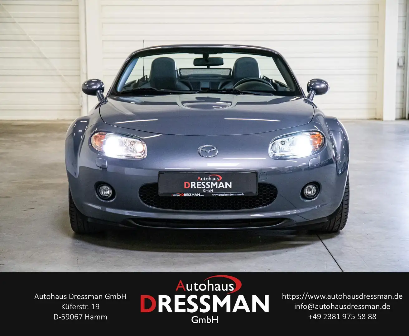 Mazda MX-5 2.0 Expression LEDER XENON BOSE KLIMAAUT. Gris - 2