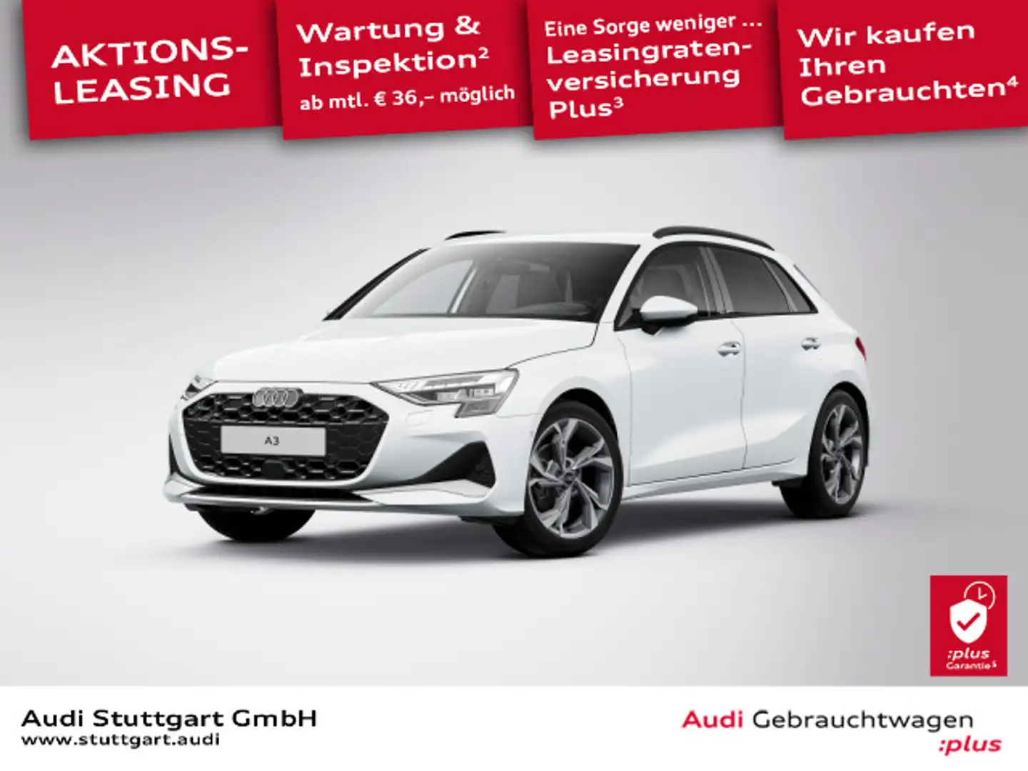 Audi A3 advanced 35 TDI S-tronic Weiß - 1