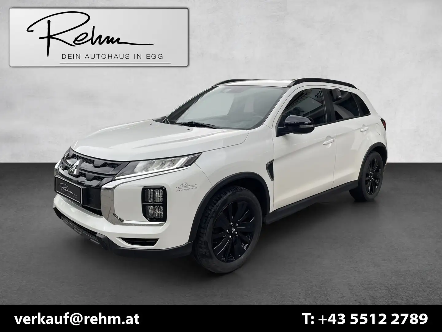 Mitsubishi ASX ASX 2,0 MIVEC Intense Black Line AT 4WD Weiß - 1
