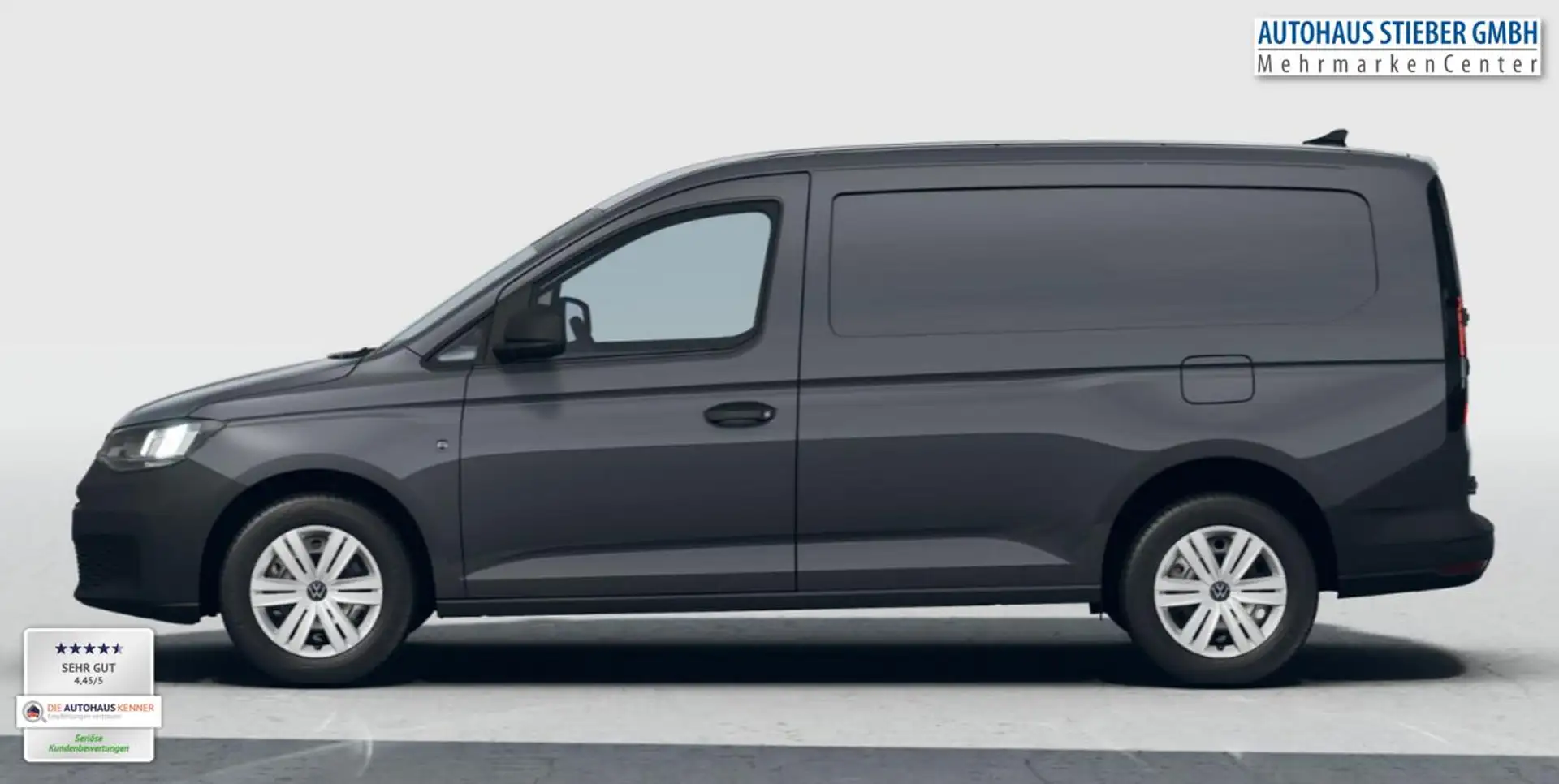 Volkswagen Caddy Cargo Maxi 2.0 TDI 102 Comp AppC PDC Temp 75 kW... Grau - 2