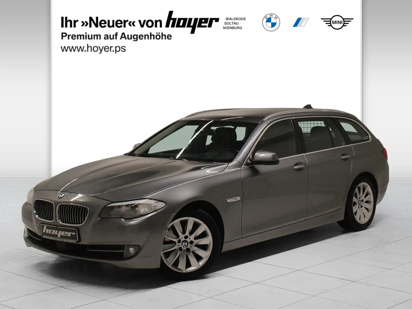 BMW 535 i  Touring Xenon Navi HiFi HUD Shz RFK Gris - 1