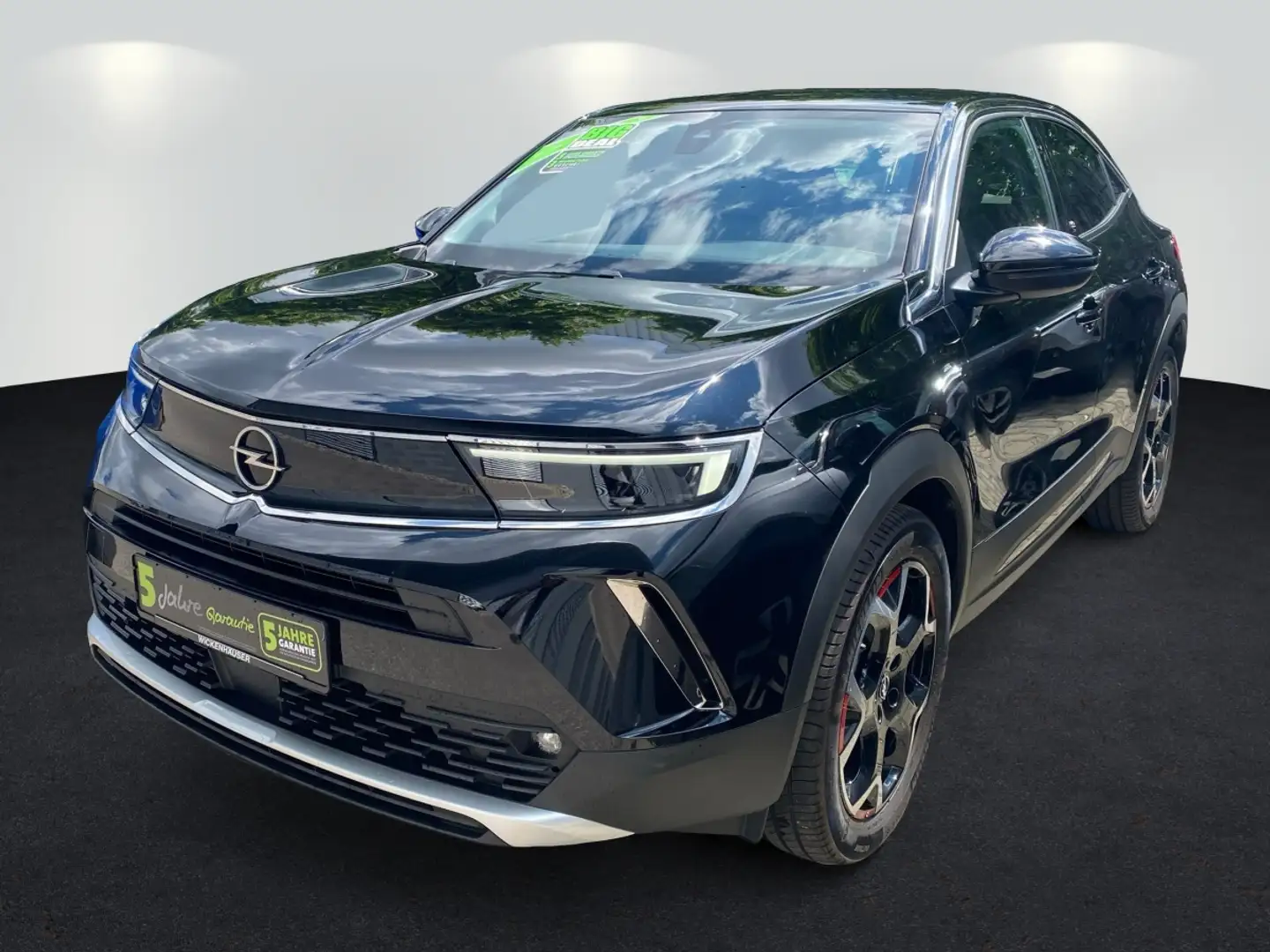 Opel Mokka e- Elegance FLA SpurH LM KAM LED KlimaA Noir - 1