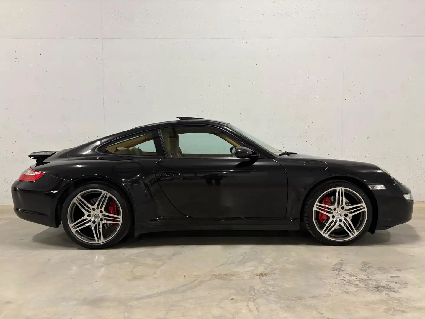 Porsche 997 3.8 Carrera 4S 997 Automaat Navi Leer Dak Clima Zwart - 2