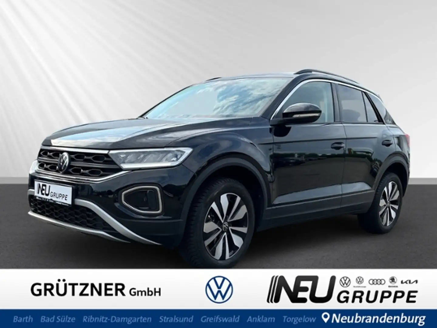 Volkswagen T-Roc 1.5 TSI Life EPH,Navi,Klima,PLA, Telefon, Licht/S Negro - 1