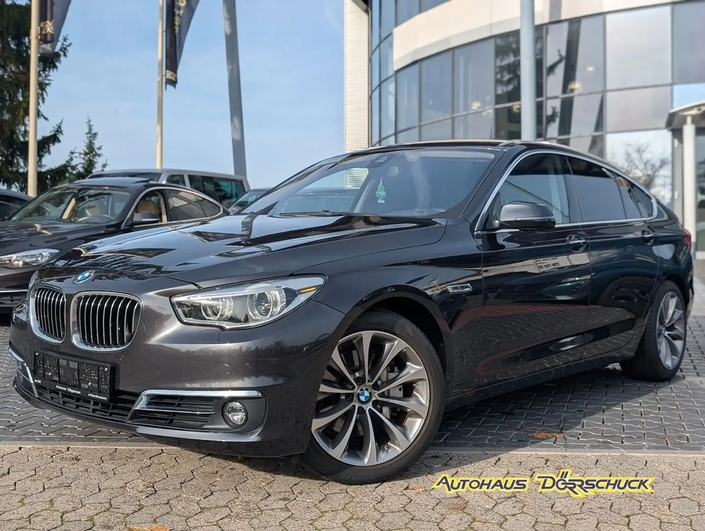BMW 520 520d GT Luxury *HEAD-UP*NAVI*LED*KAMERA*MEMORY Grijs - 1