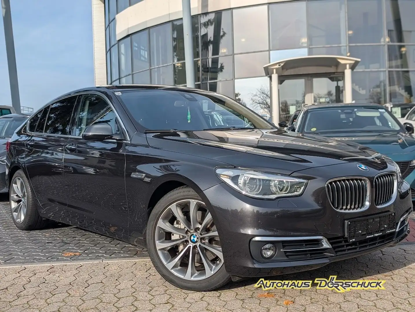 BMW 520 520d GT Luxury *HEAD-UP*NAVI*LED*KAMERA*MEMORY Grijs - 2