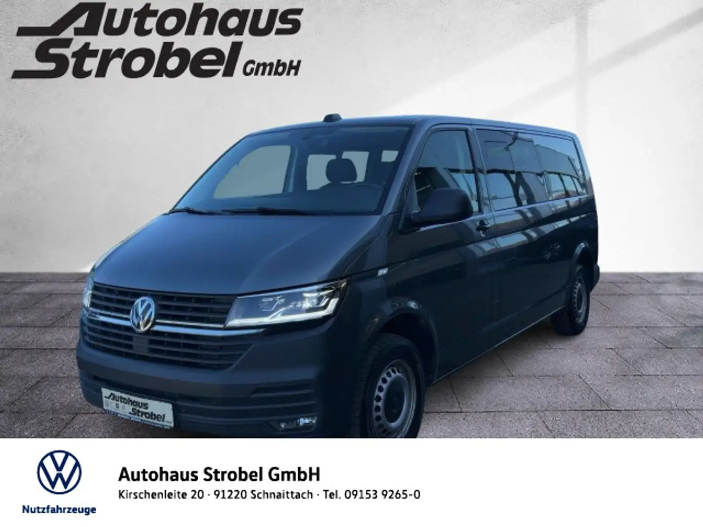 Volkswagen T6.1 Kombi 2.0 TDI 4M 9-Sitze ACC Navi LED Parkp Grau - 1