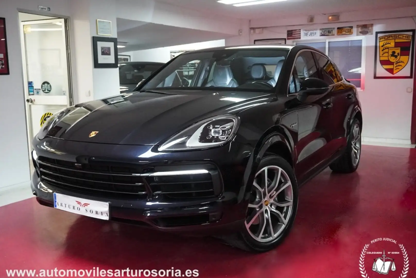 Porsche Cayenne E-Hybrid Coupé Aut. Azul - 1