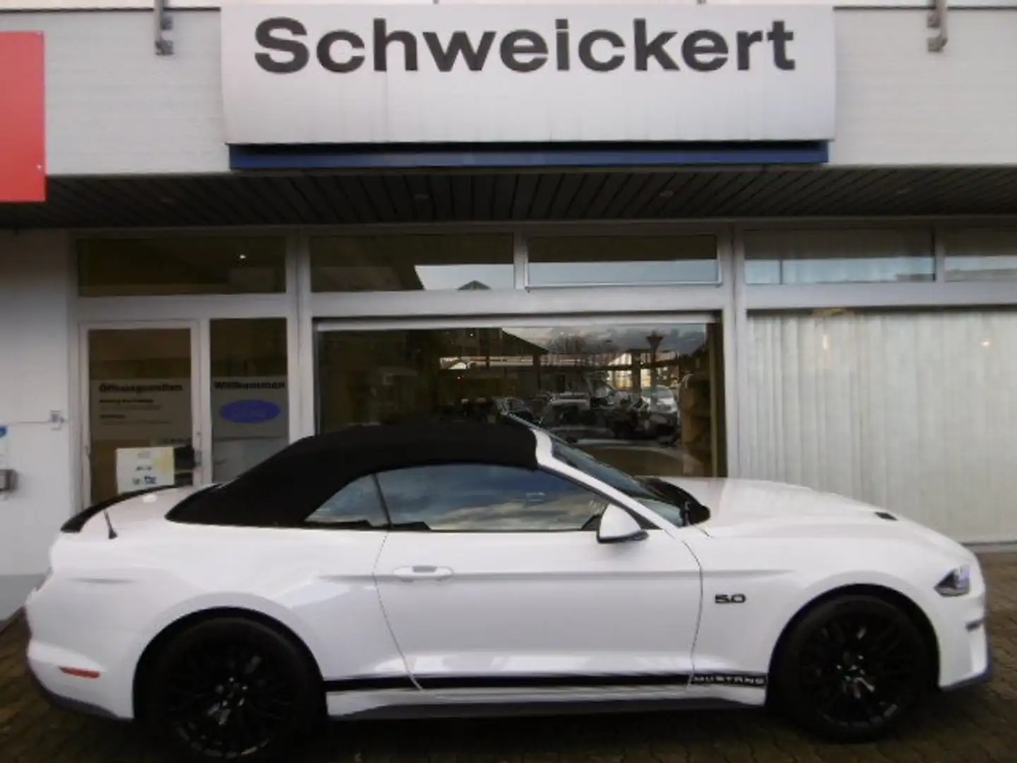 Ford Mustang Convertible 5.0 Ti-VCT V8 Aut. GT Weiß - 1