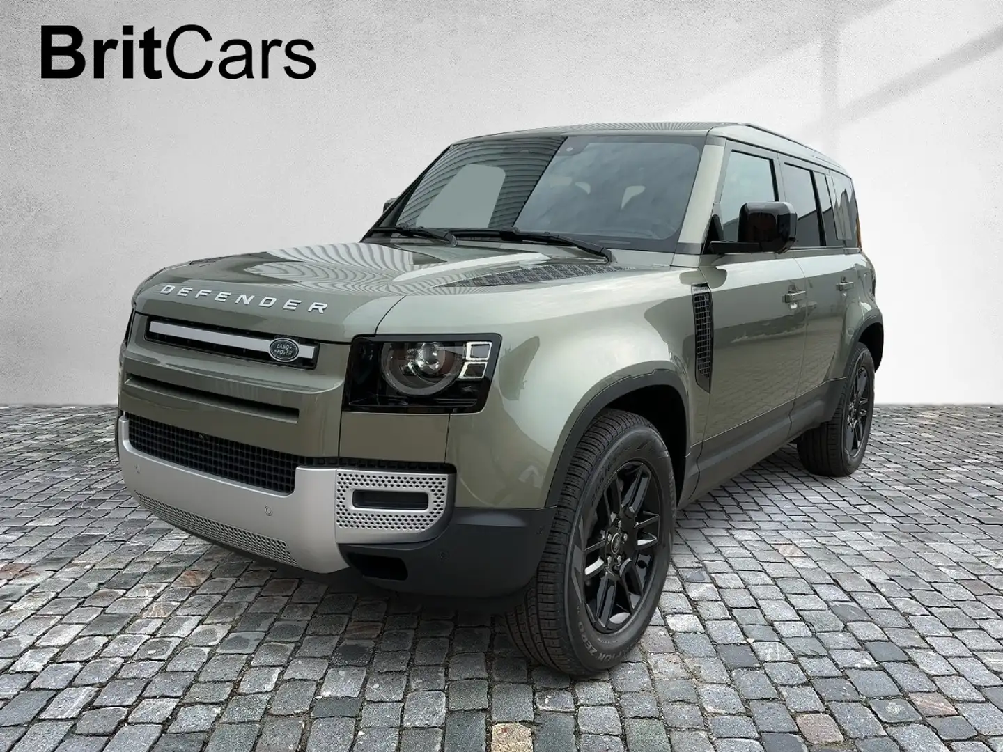 Land Rover Defender 110 P300e S Luft 360 4xSHZ Pano SpurH Zelená - 2